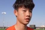 U17国足队长李钧鹏：平常心战日本队，对手很强但不是不能战胜